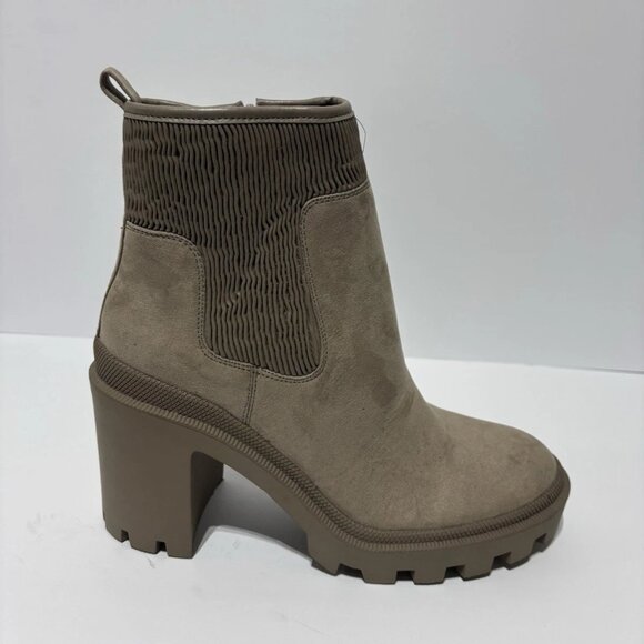 JLO By Jennifer Lopez Women’s Emalee Taupe Booties, Size 10 M - Picture 1 of 5